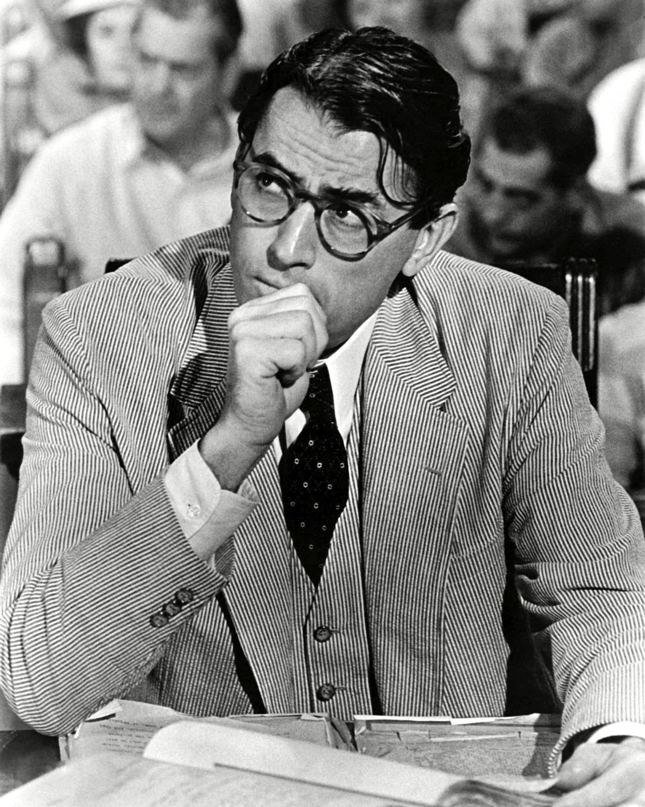 Atticus Finch (Gregory Peck) de To Kill a Mockingbird