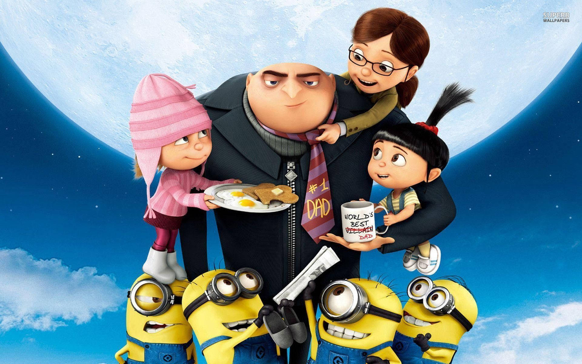 Felonius Gru (Steve Carell) de  Despicable Me