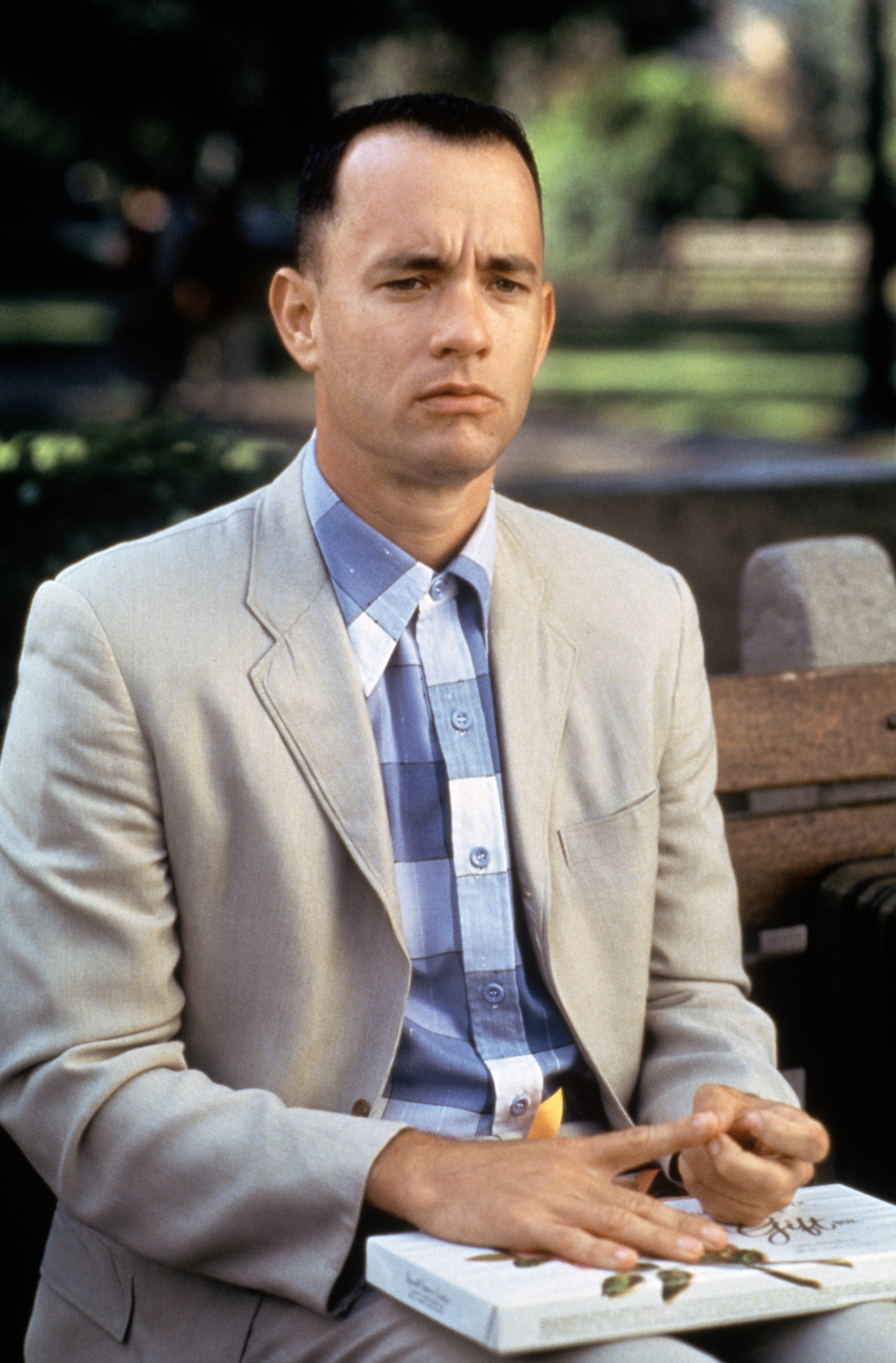 Forrest Gump (Tom Hanks) from Forrest Gump