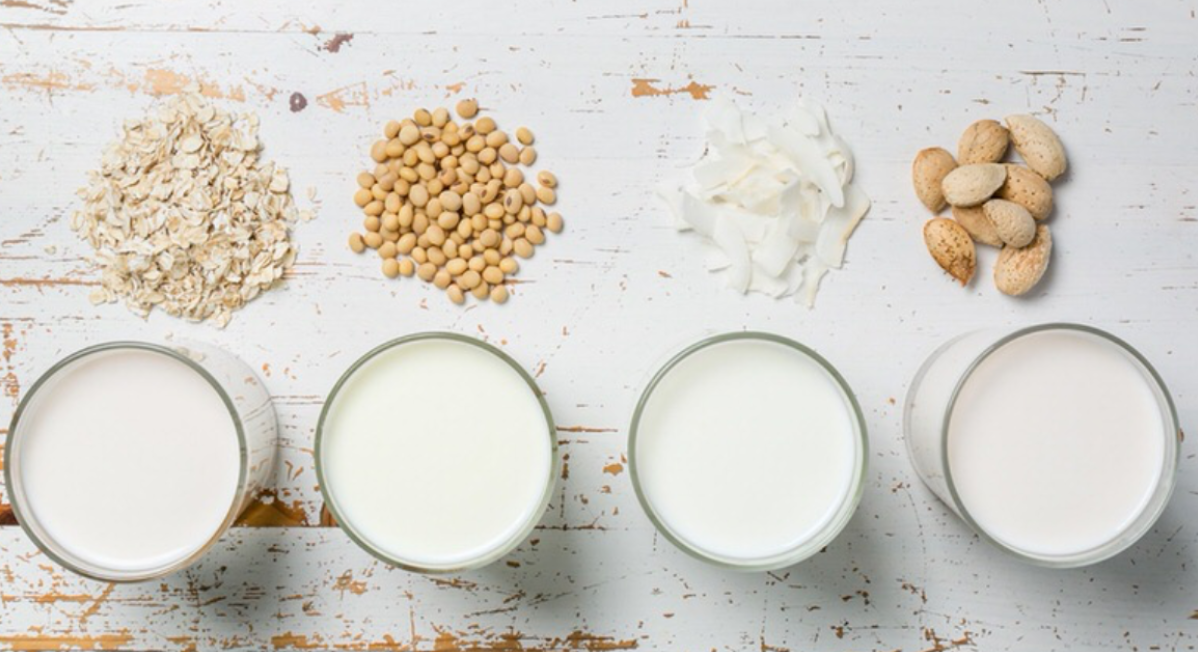 Almond milk and other alternatives to milk
