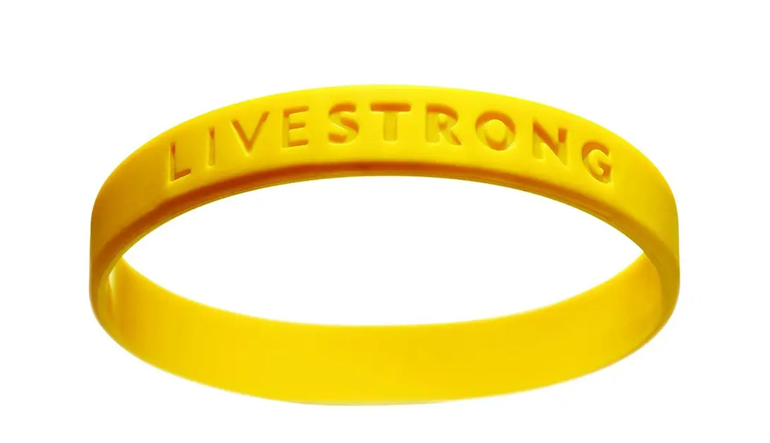 Did you have the livestrong bracelet?