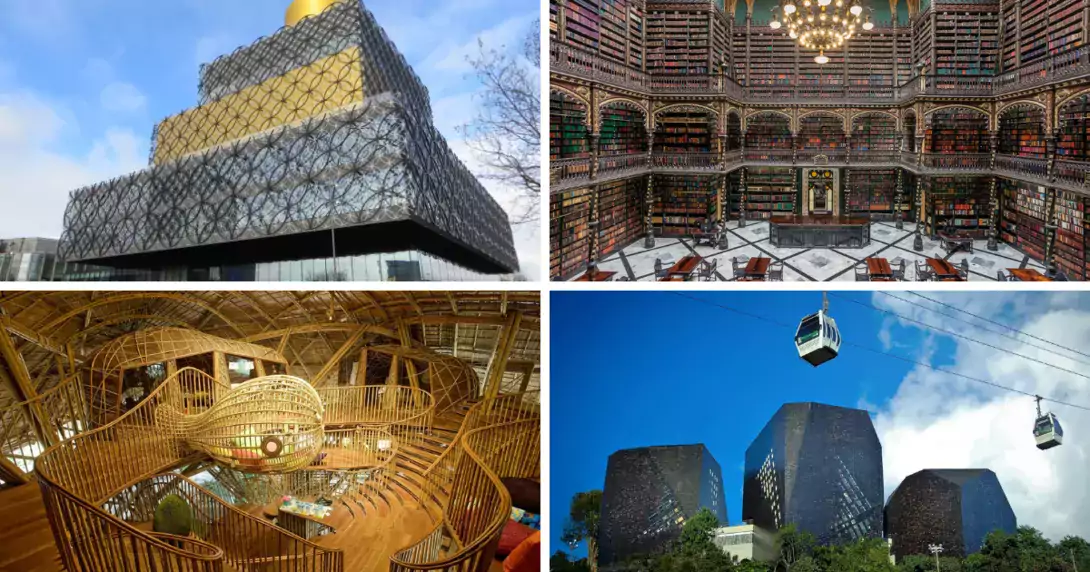 Discover some of the most incredible libraries in the world